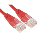 RS PRO Cat6 Ethernet Cable 2 m Red RJ45 Male to RJ45 Male U/UTP PVC 240-6311