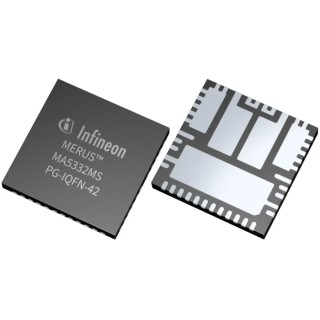 Infineon 2-Channel Audio Amplifier IC Class D 200W Output Power 42-Pin PG-IQFN Package MA5332MSXUMA1