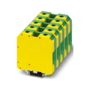 Phoenix Contact 1-Way DIN Rail Earth Modular Terminal Block 600V Screw Termination Polyamide Housing 0443078