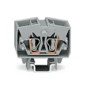 WAGO 264 Series Feed Through Terminal Block, 4 Positions, 1-Level, 2.5mm² Cage Clamp, 800V 24A 264-726