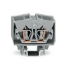 WAGO 264 Series Feed Through Terminal Block, 4 Positions, 1-Level, 2.5mm² Cage Clamp, 800V 24A 264-726