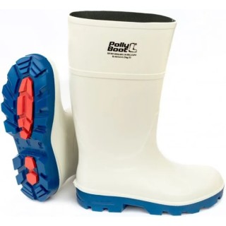 Pollyboot Steel Toe Capped Unisex Safety Boots EU Size 36, Steel Midsole, Polyurethane Upper P011/37