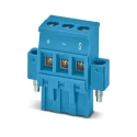 Phoenix Contact Pluggable Terminal Block 3-Contact 5.08 mm Pitch 1 Row Polyamide Housing 320V 12A 1161208