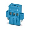 Phoenix Contact Pluggable Terminal Block 3-Contact 5.08 mm Pitch 1 Row Polyamide Housing 320V 12A 1161208