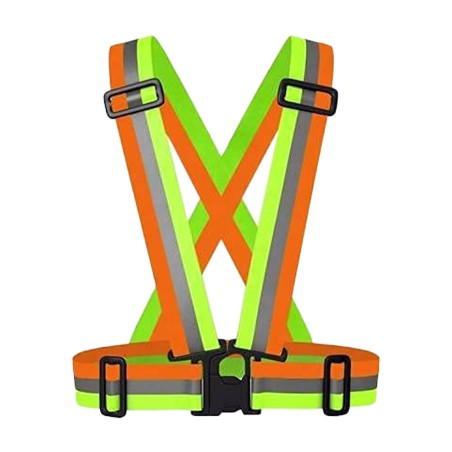 Buy Robustt Dual Color Safety Reflective Vest Belt Jacket