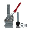 RS PRO 90° Toggle Clamp Zinc Plated 34.9 mm Jaw Depth 227 kg Holding Force 173 mm Length 173 mm Height 240-8156