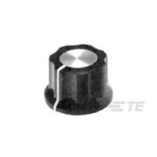 TE Connectivity Switch Knob Alcoswitch Series Phenolic Material Shaft 3.17 mm Diameter 19 mm 5-1437624-1