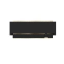 TE Connectivity Right Angle Edge Connector Female Through Hole 67-Contacts 1 mm Pitch 2 Row Solder 1-2199230-5
