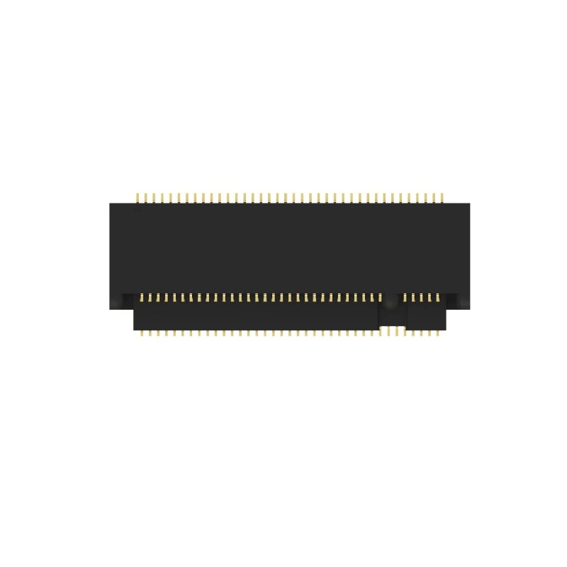 TE Connectivity Right Angle Edge Connector Female Through Hole 67-Contacts 1 mm Pitch 2 Row Solder 1-2199230-5