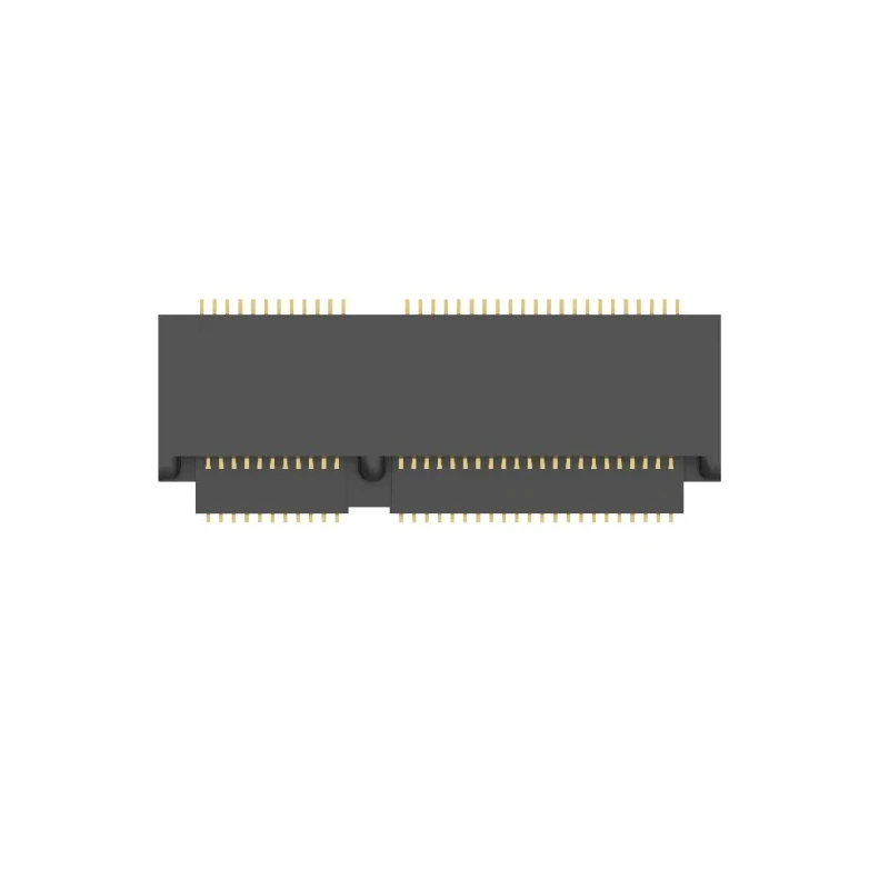 TE Connectivity M.2 NGFF Series Right Angle Edge Connector Female, Surface Mount, 67 Contacts, 0.5 mm Pitch, 2 2199230-4