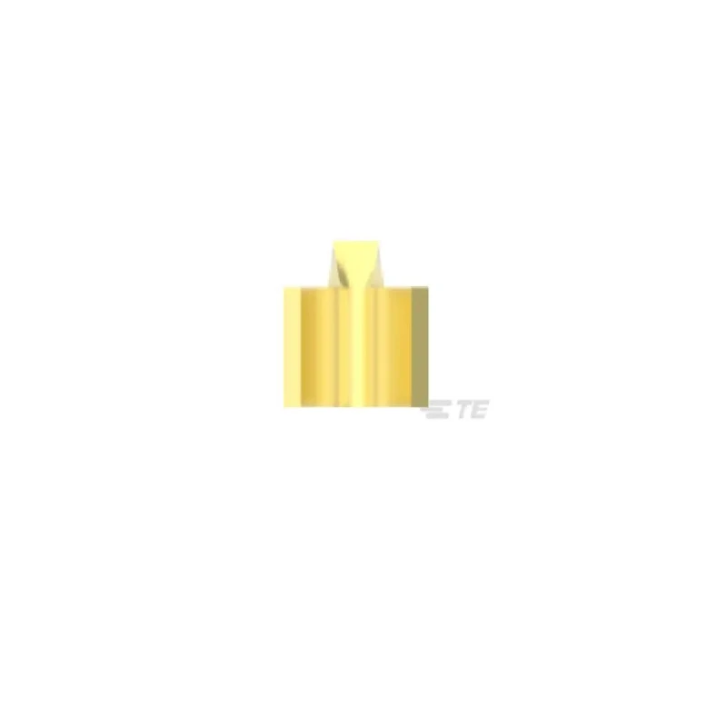 TE Connectivity Uninsulated Grey Pigtail Splice Connector Brass Contact Crimp Termination 2.6mm Length 62759-1