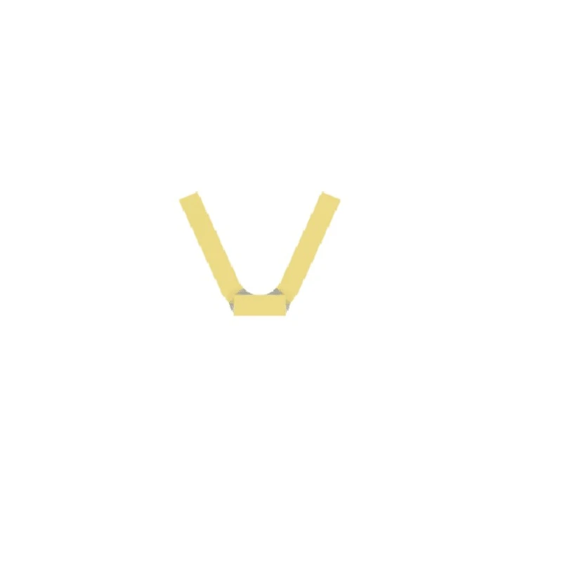 TE Connectivity Uninsulated Grey Pigtail Splice Connector Brass Contact Crimp Termination 2.6mm Length 62759-1