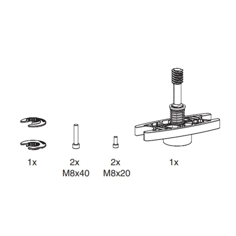 SAUTER REGULATION Valve Seat Valve Actuator Shaft, Model 0510390020, IP54 Protection, Low Noise, Germany 0510390020