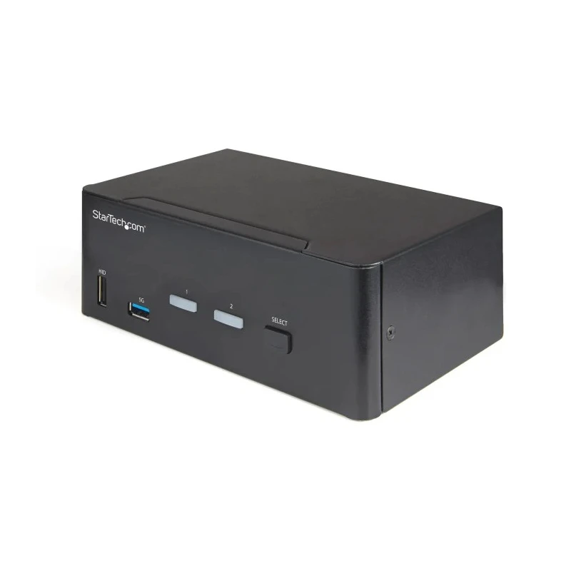 StarTech.com 2 Port 2 Displays USB HDMI KVM Switch 3.5 mm Stereo 3840 x 2160 Pixel Maximum Resolution SV231DHU34K6