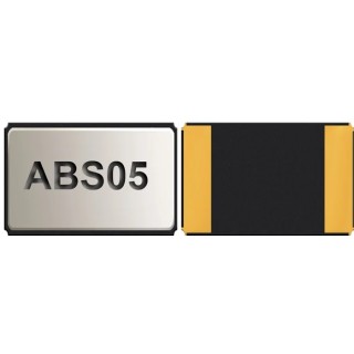 Abracon 32.768 MHz Crystal Unit Surface Mount 2-Pin 0.5 mm Height 1.6 mm Length 1 mm Width ABS05-32.768KHZ-9-T