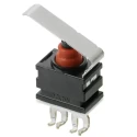 Omron Subminiature Micro Switch with Hinge Lever Actuator, PCB Terminal, 1mA Current, 13.5 V DC, SPST-NC, IP67 D2GW-A13D