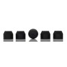 RS PRO Neoprene Cap Accessory for Use With M8 Hex Head Bolt 240-8187