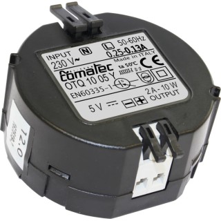 Comatec DIN Rail Power Supply 5V DC 10W 2A 100-240V AC OTQ 10 05 Y