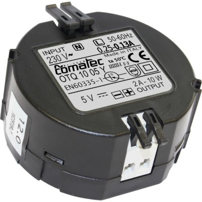 Comatec DIN Rail Power Supply 5V DC 10W 2A 100-240V AC OTQ 10 05 Y