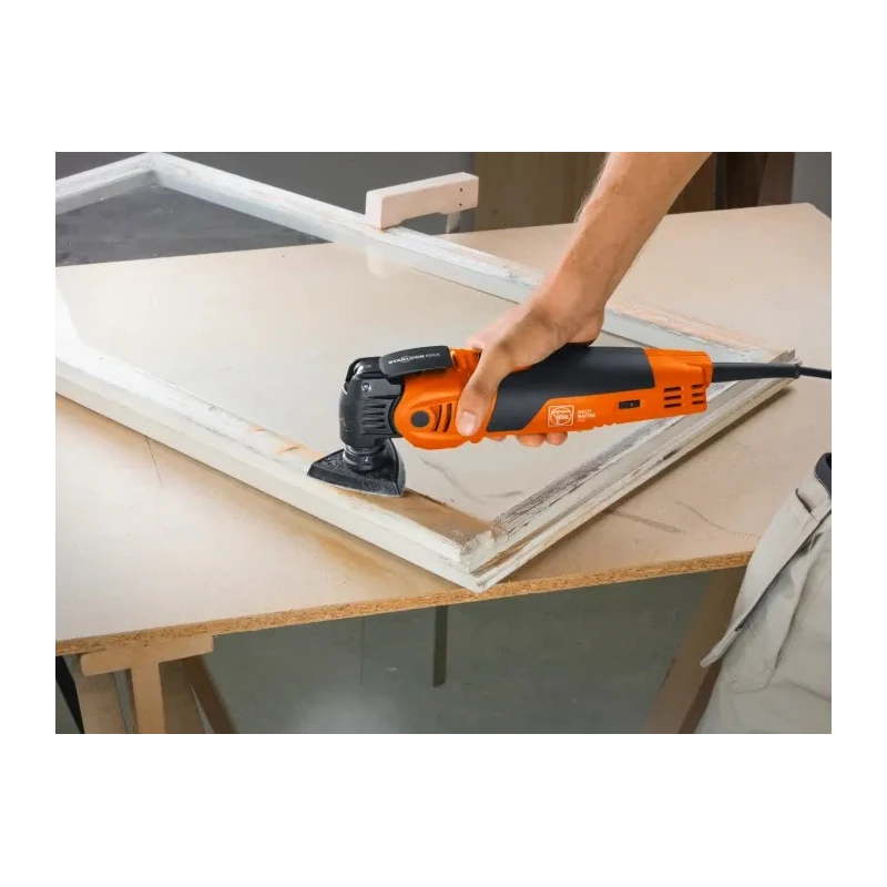 FEIN Corded Multi-Cutter Multi-Tool 450W Power, 360mm Length, 19500rpm Speed MM 700Max Top 72296864000