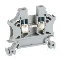 RS PRO Grey Feed Through Terminal Block 1-Level Cage Clamp 32A 1000V 6 mm Width 242-0486