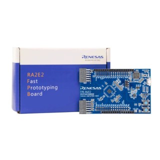 Renesas Electronics FPB-RA2E2 Prototyping Development Board 32 Bit MCU RA2E2 R7FA2E2A74CNK USB Micro USB RTK7FPA2E2S00001BE