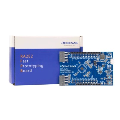Renesas Electronics FPB-RA2E2 Prototyping Development Board 32 Bit MCU RA2E2 R7FA2E2A74CNK USB Micro USB RTK7FPA2E2S00001BE