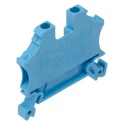 RS PRO Feed Through Terminal Block Blue 1-Level Cage Clamp 24A 1000V VDE 242-0479