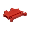 RS PRO Feed Through Terminal Block Red 1-Level Cage Clamp 32A 1000V VDE 242-0493