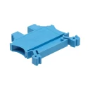 RS PRO Feed Through Terminal Block Blue, 1-Level, Cage Clamp Termination, 32A Current, 1000V, 6 mm Width, Model 242-0488