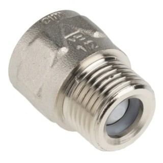 RS PRO Brass BSP Single Check Valve, 16 bar 242-2836
