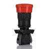 RS PRO Twist Release Emergency Stop Push Button Panel Mount 22 mm Cutout 1 NC IP65 242-0836