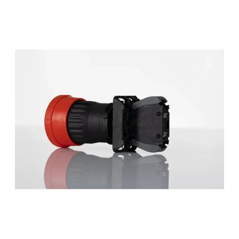 RS PRO Twist Release Emergency Stop Push Button Panel Mount 22 mm Cutout 1 NC IP65 242-0836