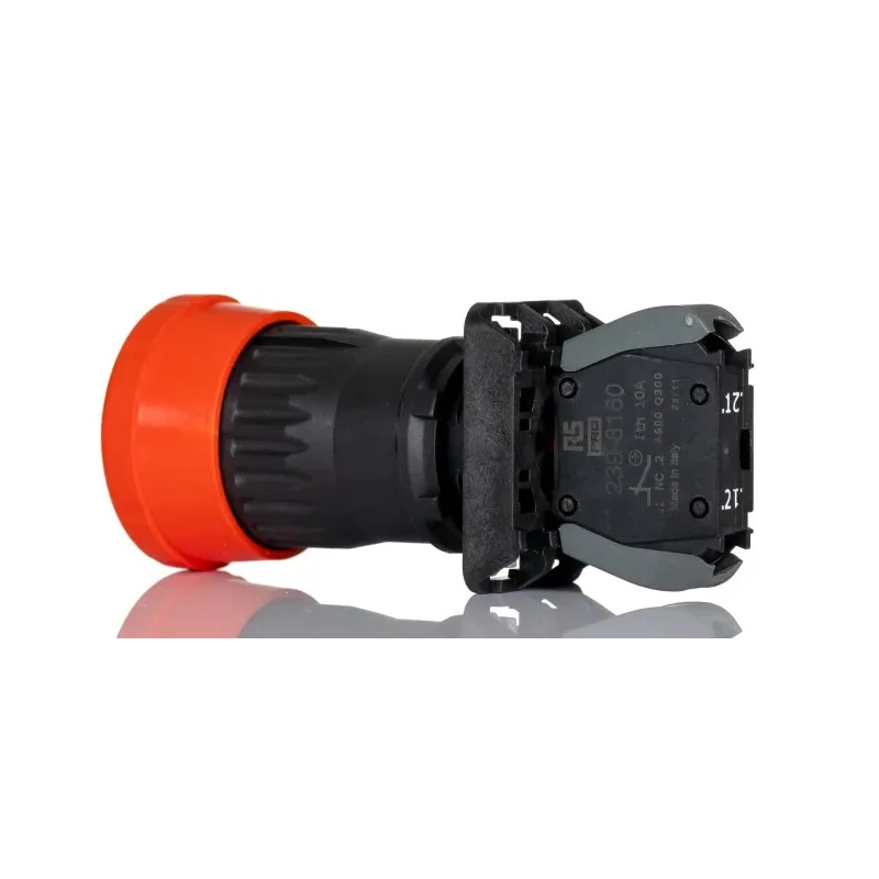 RS PRO Twist Release Emergency Stop Push Button Panel Mount 22 mm Cutout 1 NC IP65 242-0836