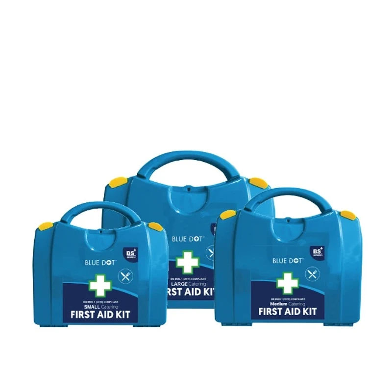 Crest Medical First Aid Kit Medium Catering Blue Dot Carrying Case C2327