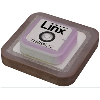 Linx Patch Multi-Band Antenna with Pin-Type Connector, 1210 MHz - 1610 MHz, GPS ANT-GNCP-TH25AL12