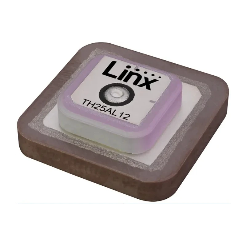 Linx Patch Multi-Band Antenna with Pin-Type Connector, 1210 MHz - 1610 MHz, GPS ANT-GNCP-TH25AL12