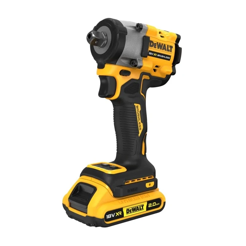 DeWALT 1/2 in 18V, 2 Ah Cordless Brushless DC Motor Impact Wrench 610Nm Torque DCF922D2T-QW
