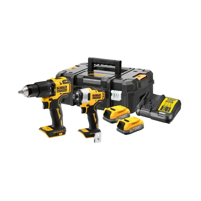 DeWALT XR Cordless Brushless Combi Drill 18 V 13 mm 65 Nm DCK2062E2T-QW