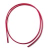 Mueller Electric WI-M-14 Series Red Hook Up Wire, 420/0.08 mm Copper, 7.62 m Length, 600V, Silicone Jacket WI-M-14-25-2