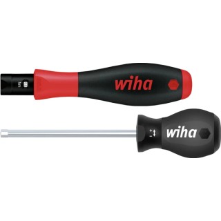 Wiha Adjustable Torque Screwdriver 0.1 to 0.6 Nm, 4 mm Drive, ±6 % Accuracy 26888