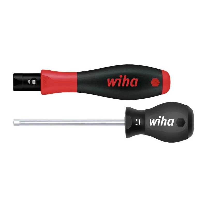 Wiha Adjustable Torque Screwdriver 0.1 to 0.6 Nm, 4 mm Drive, ±6 % Accuracy 26888