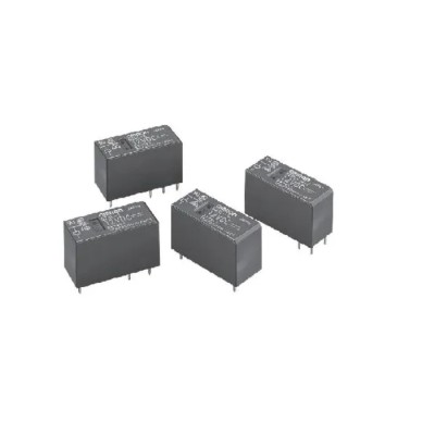 Omron Power Relay DPST 12V dc Coil 1A Switching Current Screw Terminal PCB Mount G2RL-2A DC12