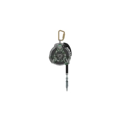 MSA Safety Self-Retracting Lifeline Single Leg Stainless Steel 10m Cable 140kg Capacity Polycarbonate Case 63210-00AEU
