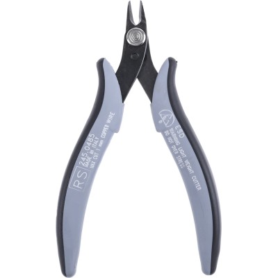 RS PRO Flush ESD Safe Cable Cutter 10mm Jaw Width, 133mm Length, 3.5 kg Cutting Force 245-0485