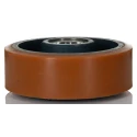 LAG Orange Blue Polyurethane Trolley Wheel 150mm Diameter 700kg Load Capacity Cast Iron Hub Ball Bearing 7020 CC