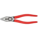 Knipex Combination Plier Plastic Coated Handle Special Quality Tool Steel Polished Black Atramentised 200mm 03 01 200
