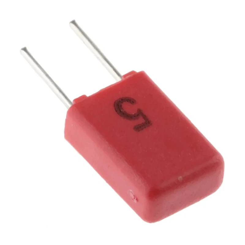 WIMA FKP2 Film Capacitor, ±5% Tolerance, 100 pF Capacitance, 100 V DC, 63 V AC, Through Hole Mount FKP2