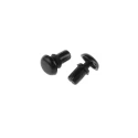 Essentra Nylon Snap Rivet 3.5 mm, 6.1 mm Length, Plain Finish, RoHS Compliant, Model 255-9970