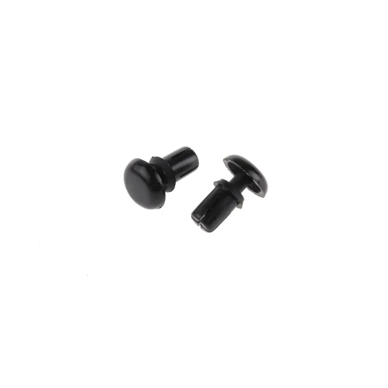 Essentra Nylon Snap Rivet 3.5 mm, 6.1 mm Length, Plain Finish, RoHS Compliant, Model 255-9970